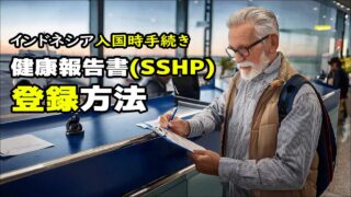 インドネシア健康報告書（SSHP)申請手続き方法